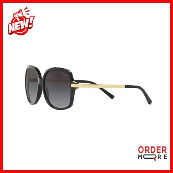 Square Sunglasses with Keyhole Bridge, UV Protection, Case & Cloth